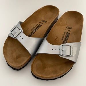 Women’s metallic Madrid-Birko flor Eva